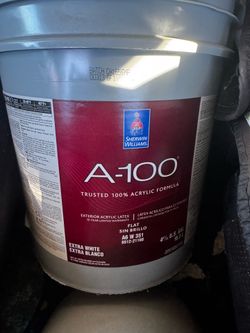 Exterior paint and concrete and masnry primer/sealer