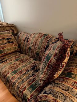 Love seat sofa  and side tables