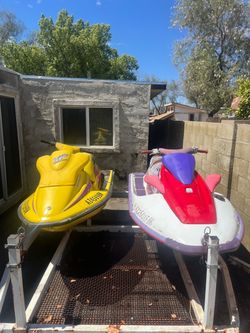 Kawasaki 900 jet ski &700 sea doo