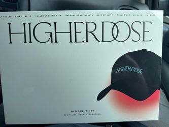 HigherDose Red light cap