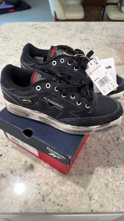Pleasures x Reebok Club C 85 “Black Chalk”
