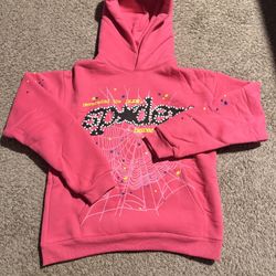 Pink Spider Hoodie