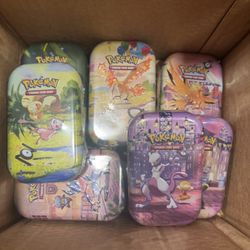 Pokemon 30th Celebrations Mini Tins - Full Set of 10