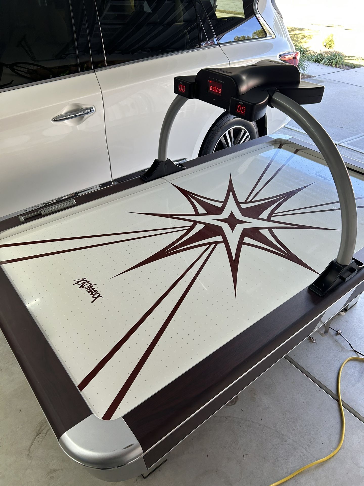 American Heritage Billiards Monarch Air Hockey Table