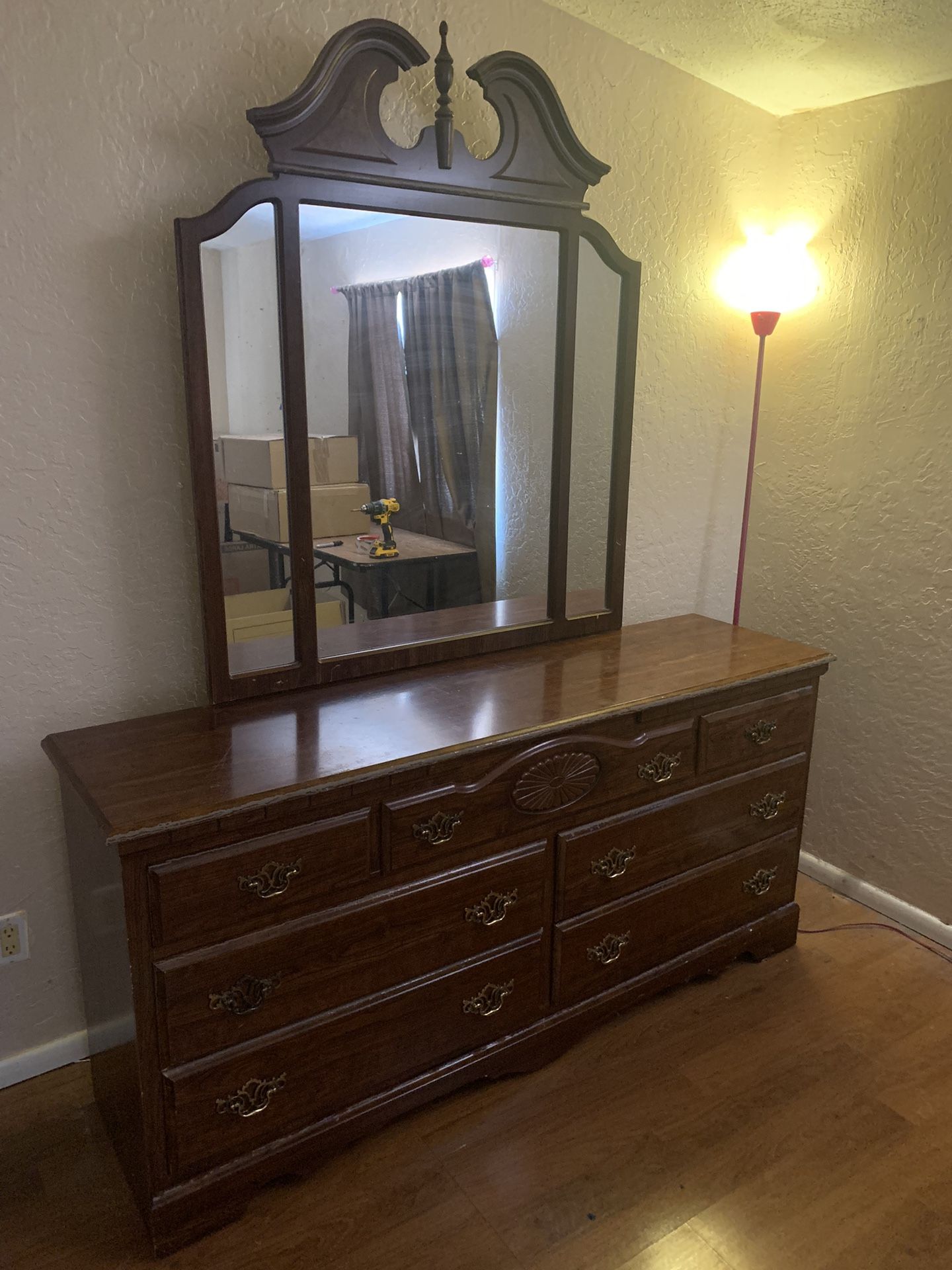 Dresser With Mirror for Sale in Phoenix, AZ OfferUp
