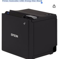 Epson C31CE74002 Series TM-M10 Thermal Receipt Printer, Autocutter, USB, Energy Star, Black