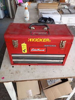 Craftsman metal tool box
