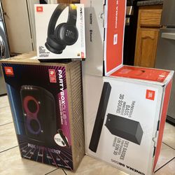 JBL [ SUPER BUNDLE ] ~ JBL Partybox Live 120 ~ JBL Live 675NC ~ JBL Cinema SB595