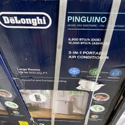 Brand New - Portable Air Conditioner - Whisper Cool Delonghi 3 in 1,  12,000  BTU