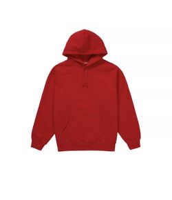 Supreme Smurf Hooded Sweatshirt Red FW20