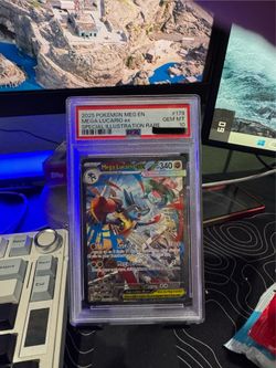 Pokemon Mega Lucario Ex PSA 10
