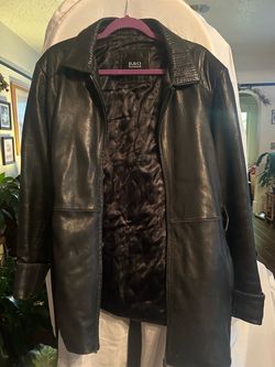 XXL Women’s R& O brand Black Leather Jacket
