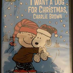 I WANT A DOG For CHRISTMAS, Charlie Brown (DVD-2003) NEW!
