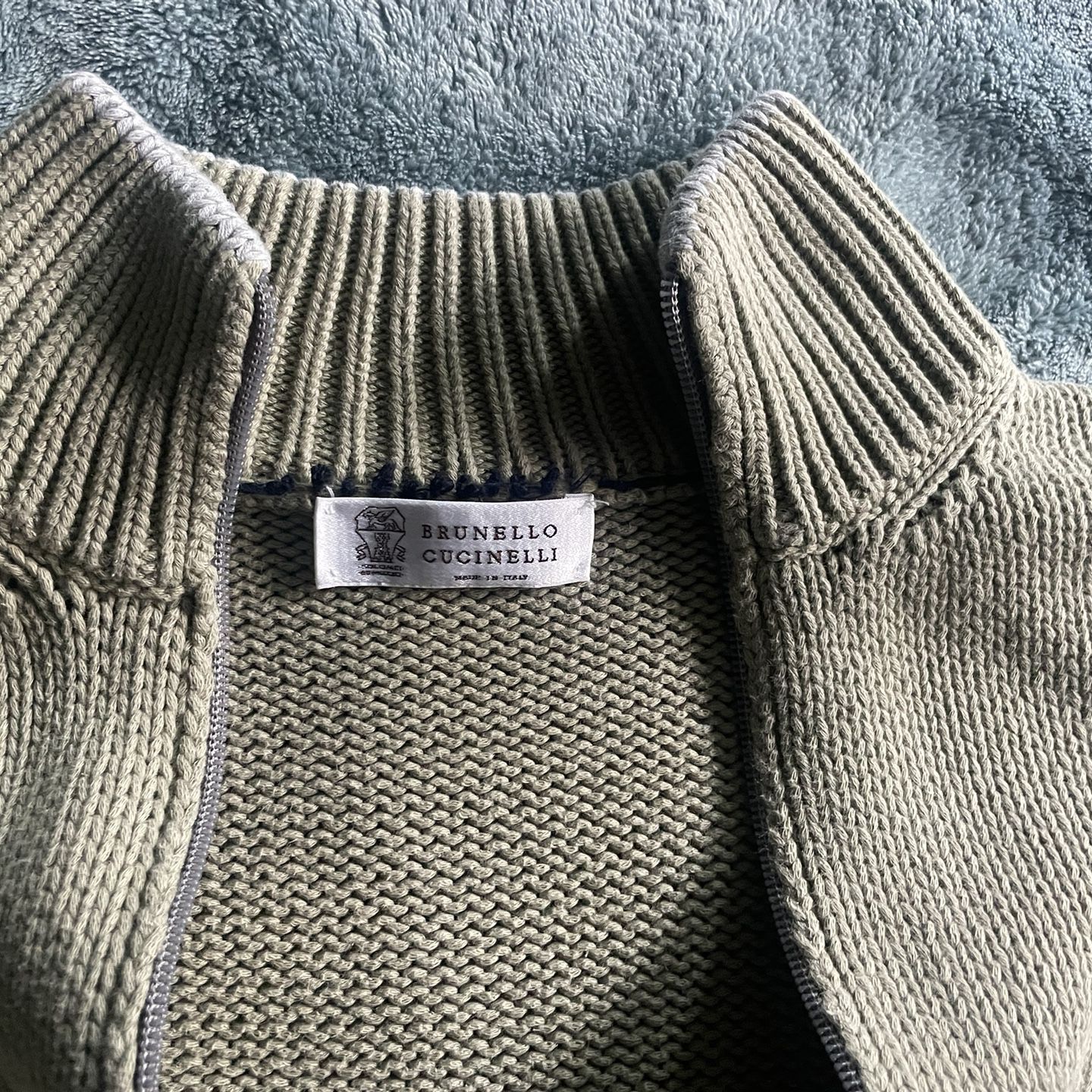 Men’s Brunello Cucinelli Zip Sweater