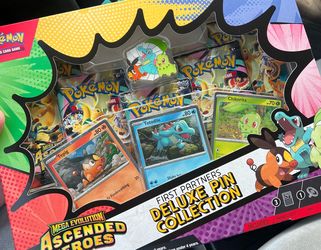 TCG Pokemon Ascended Heroes First Partner Deluxe Pin