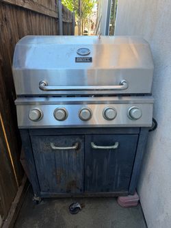 Gas grill for BBQ (no gas tank)