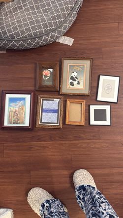 Mixed Lot of 7 Assorted Picture Frames