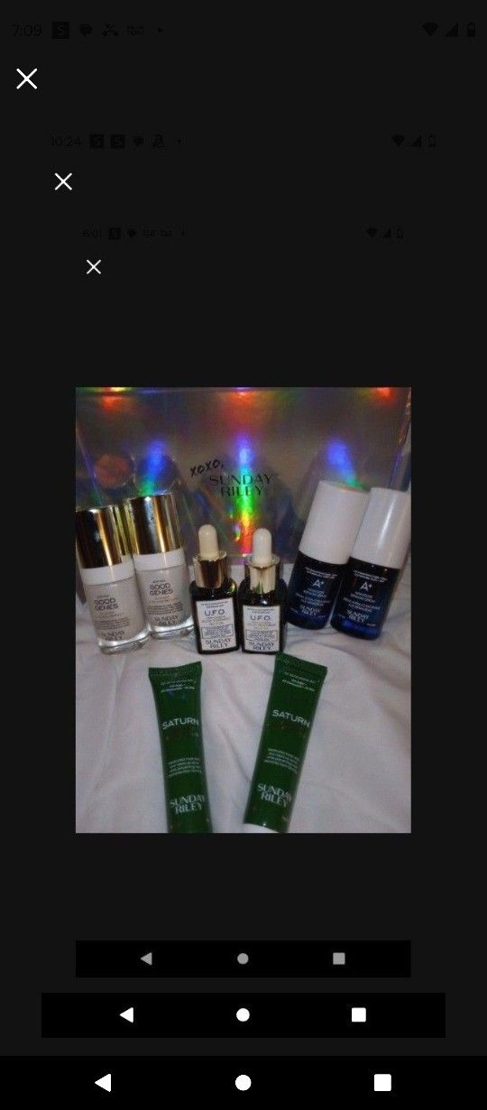 Sunday Riley Anti-aging 8 Piece Skincare Bundle