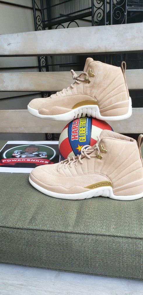 WMNS AIR JORDAN 12 VACHETTA TAN