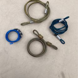 Assortment Of Four Rust Proof Cables