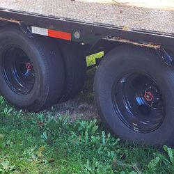 35 Foot Plus 5 Foot Gooseneck Flatbed 