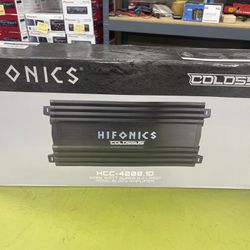Hifonics Colossus 4200 Watts Car Amplifier W Bass Knob Espanol/English 