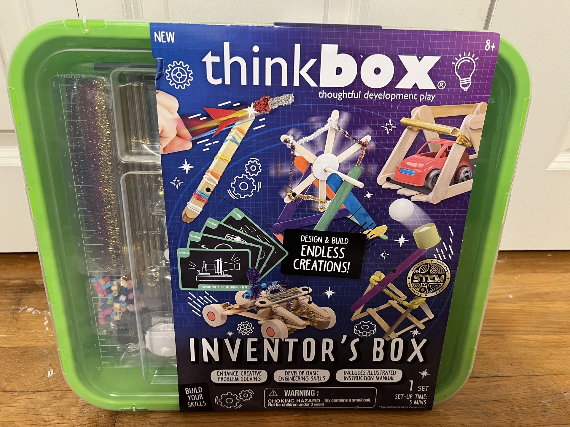 NEW Think Box Inventor craft/toy