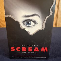 The Ultimate Scream Collection (DVD, 2000, 4-Disc Set) 1 2 3 Trilogy Box Set