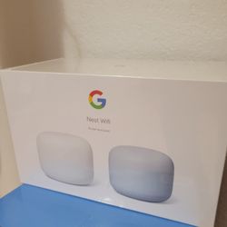 Google Nest Wi-Fi Router and Point