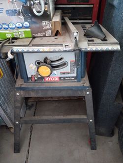 Ryobi. 10 In Table Saw.