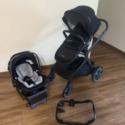 Nuna Demi grow Stroller and Car seat 