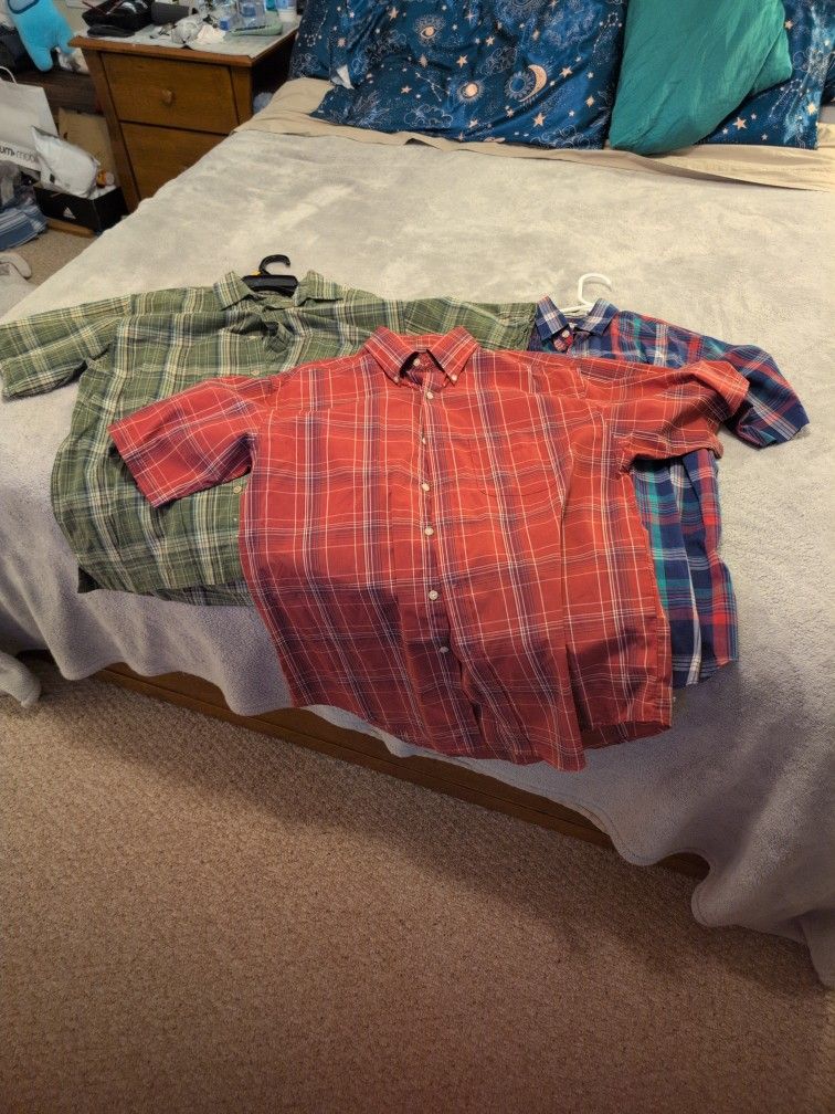 Men's Button Up Shirts