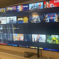 65” Samsung 4K Smart TV – Excellent Condition – Mount Included