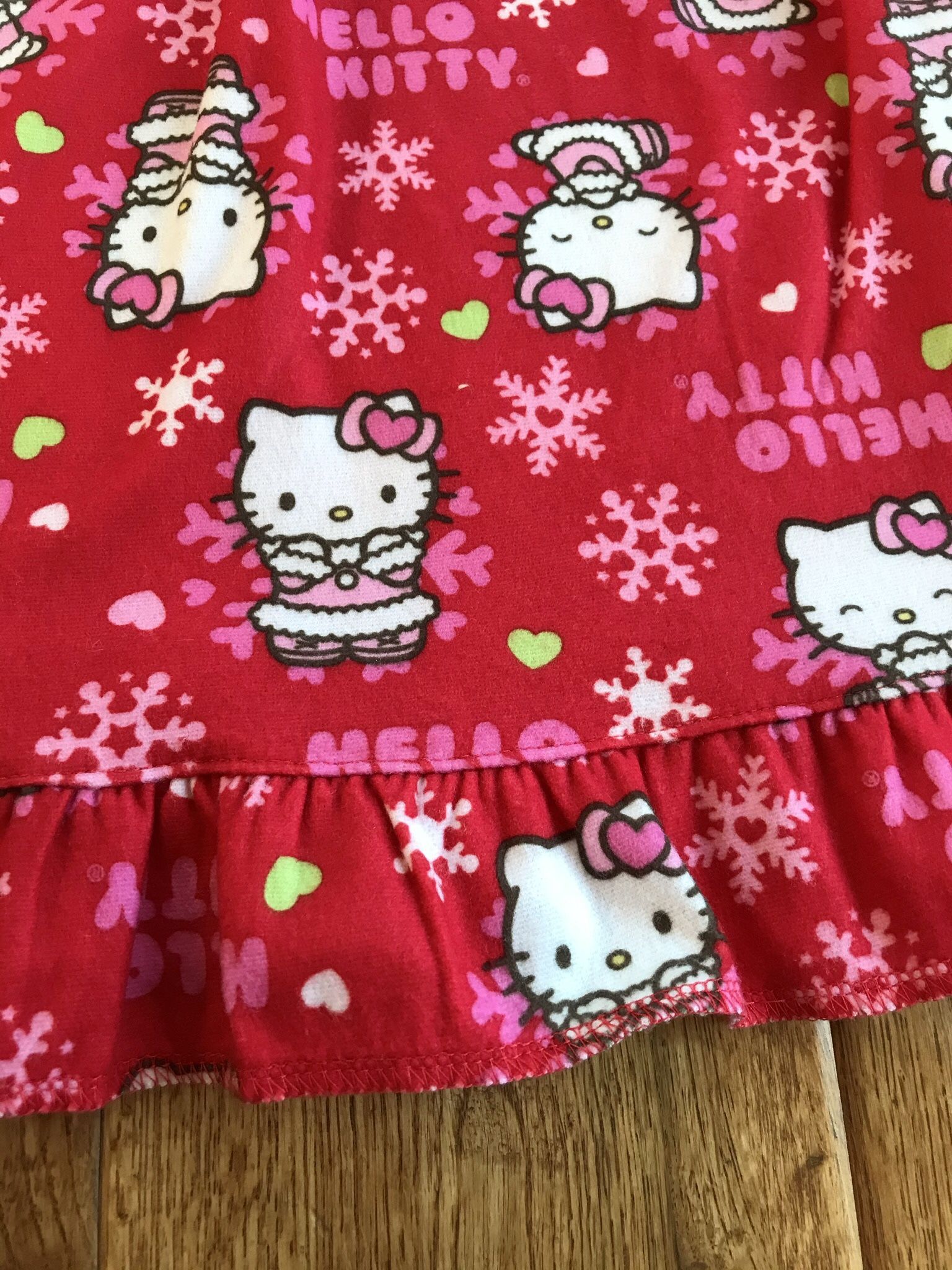 Hello Kitty Flannel Nightgown