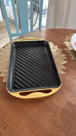 Le enameled Cast Iron Grill