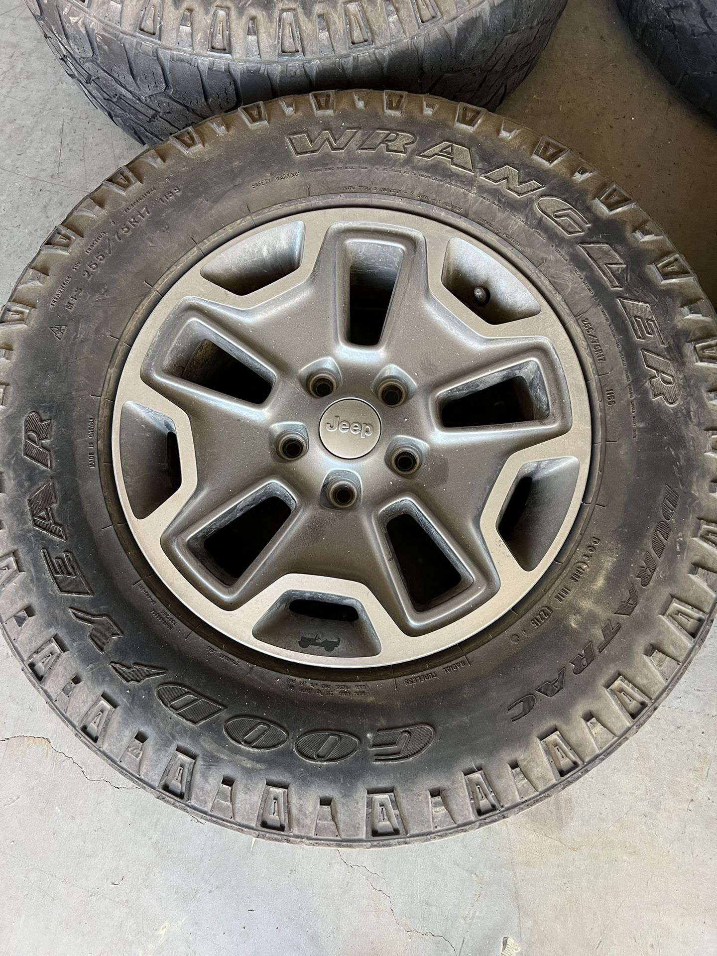 2016 Jeep Wrangler Rubicon Wheels And Tires set oem for Sale in Elk Grove, CA OfferUp