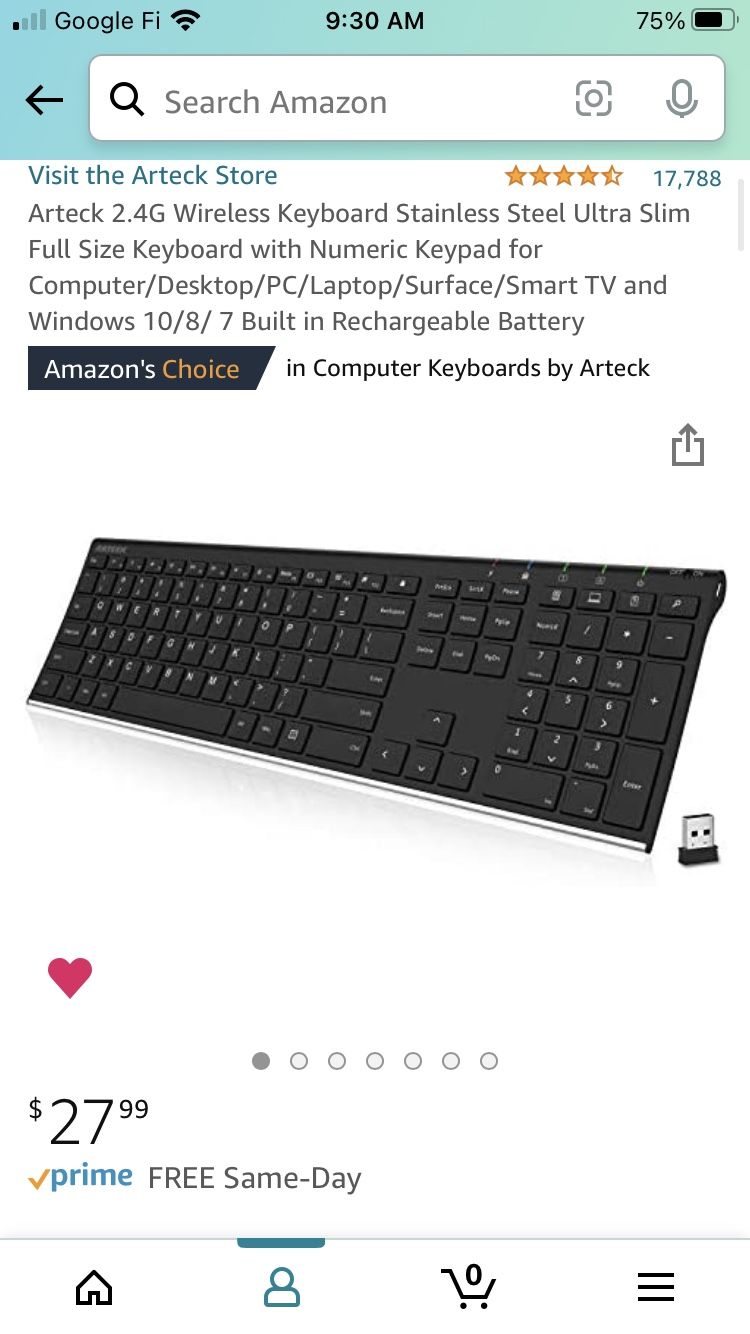 Wireless Keyboard Brand New