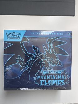 Phantasmal Flames Elite Trainer Box ETB Pokemon TCG