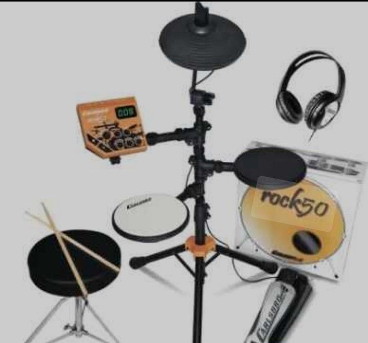 Carlsbro Rock 50 Electronic Drum Set (W/Extras!)