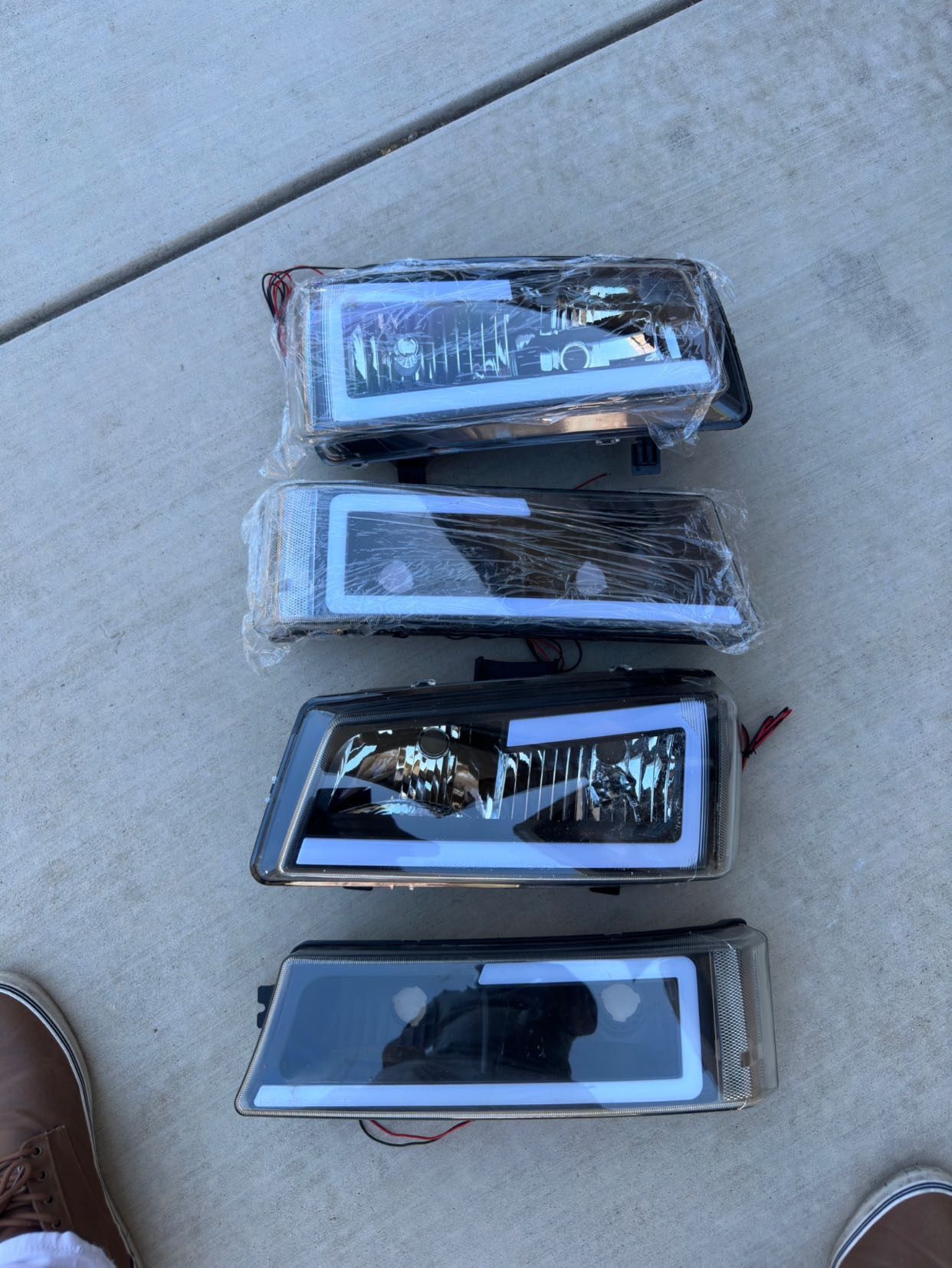 New Chevy Silverado LED Headlights 03-06