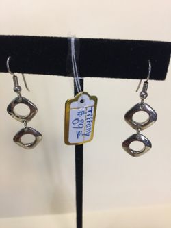 Silver earrings Tiffany