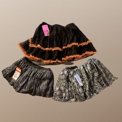 Halloween TUTU’S  Brand New Size 5T, 4T, 18M