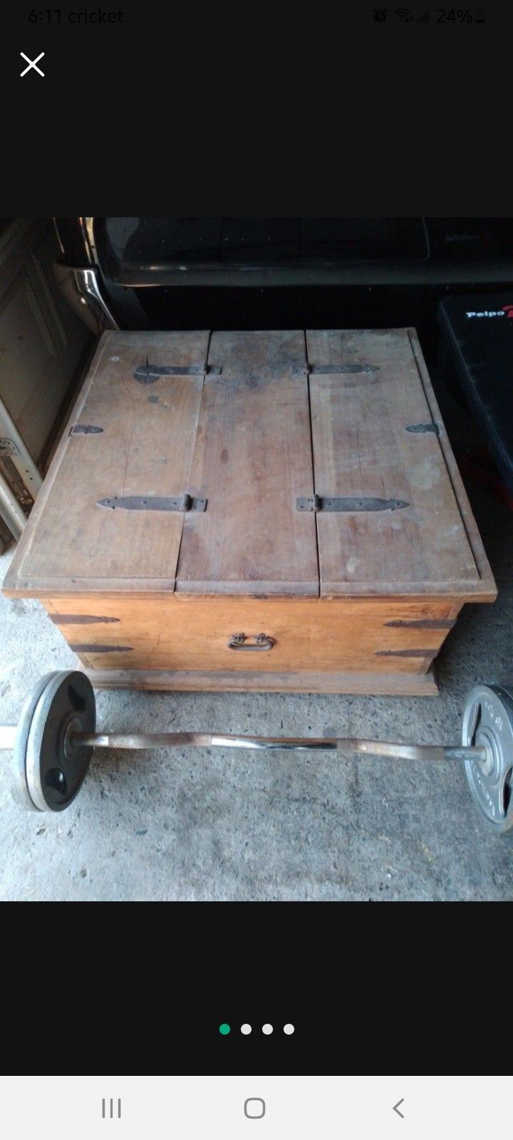 Rustic Coffee Chest Table