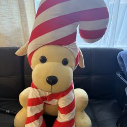 Oversized rasing canes jumbo plush 