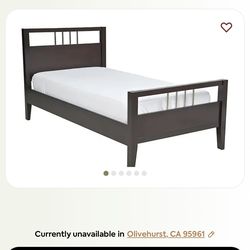 Twin Frame And Mattress Raymour & Flanigan