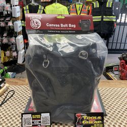 Occidental Leather B3920 Canvas Bolt Bag- Black 