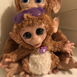 Furreal Friends Giggles Monkeys