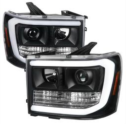 GMC sierra 2007-2013 headlights