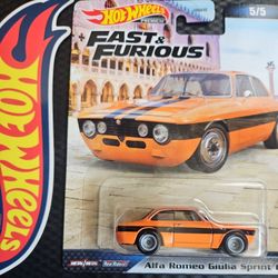 Hot Wheels Premium Fast And Furious Alfa Romeo Giulia Sprint GTA