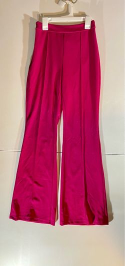 SHEIN SXY Hot  Satin High Waisted Wide Leg Pants NWT XS